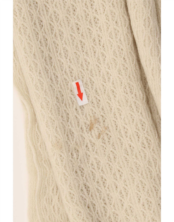 Marks & Spencer Poncho Cardigan Pull Taille Unique Acrylique Blanc cassé pour Femme