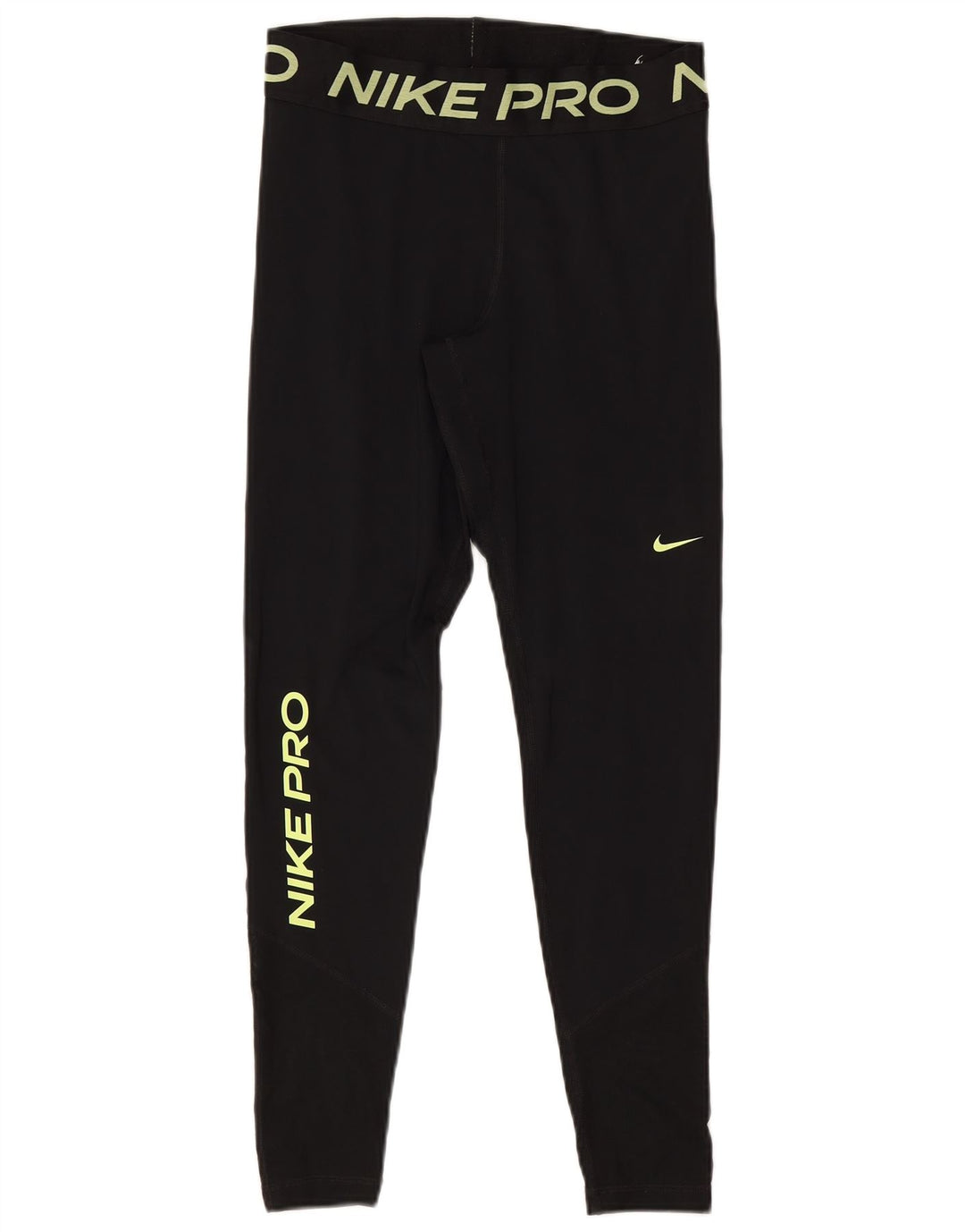 Nike Legging graphique Dri Fit pour femme UK 12 Noir moyen Polyester