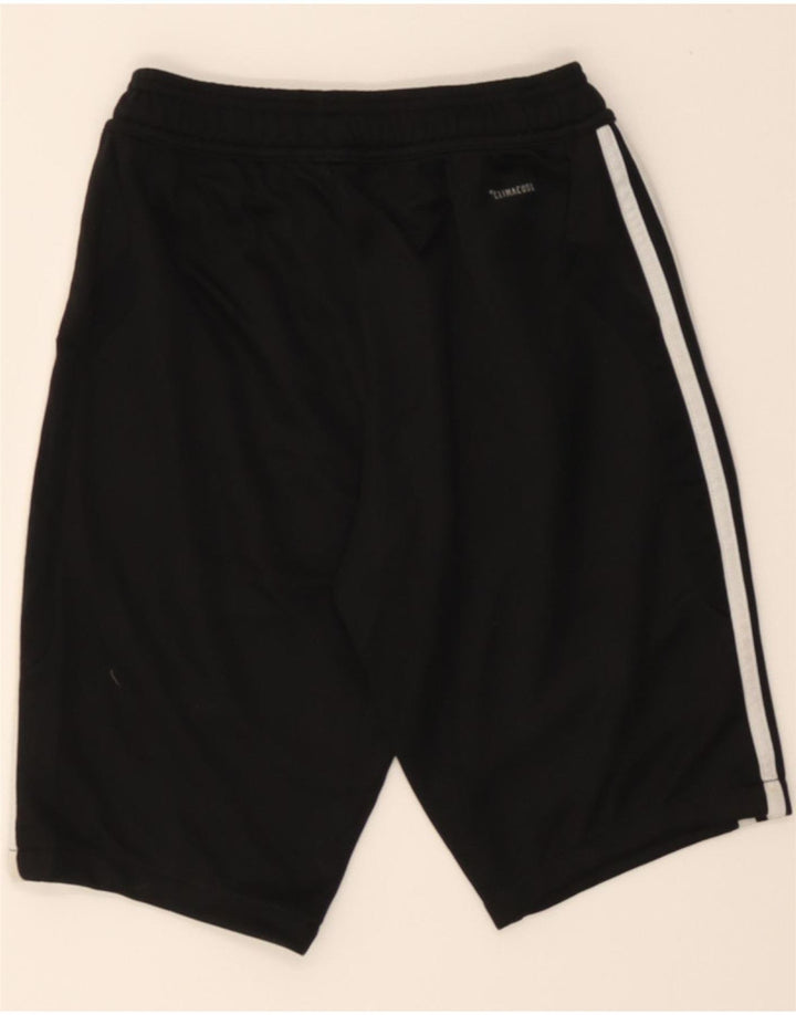 ADIDAS Boys Climacool Sport Shorts 9-10 Years  Black Polyester Vintage Adidas and Second-Hand Adidas from Messina Hembry 