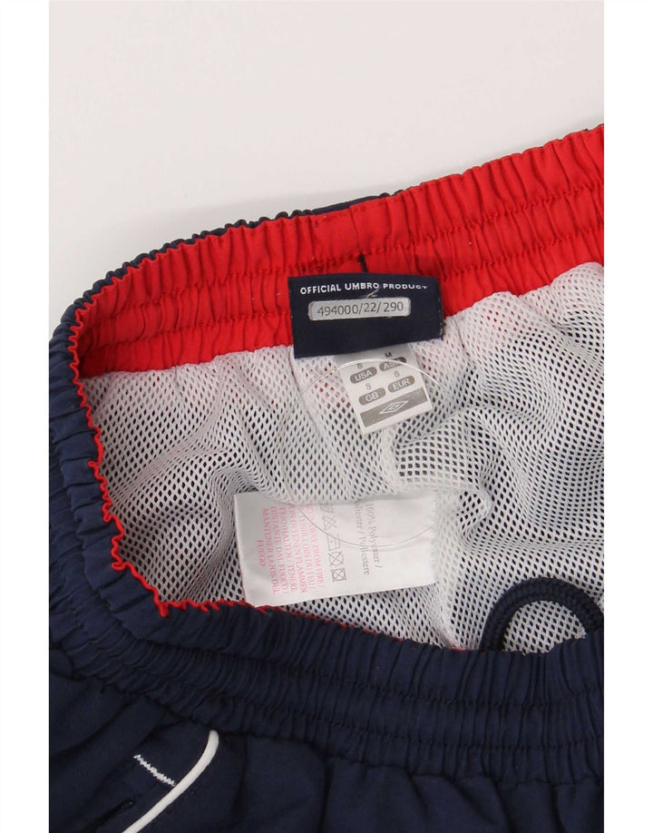Umbro Pantalon de Survêtement Graphique Homme Joggers Petit Bleu Marine Polyester
