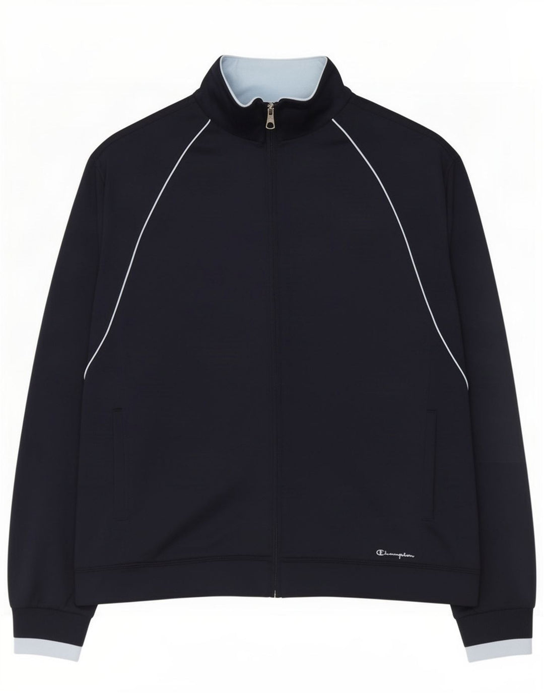 Champion Veste de survêtement pour homme 2XL Bleu marine Polyester