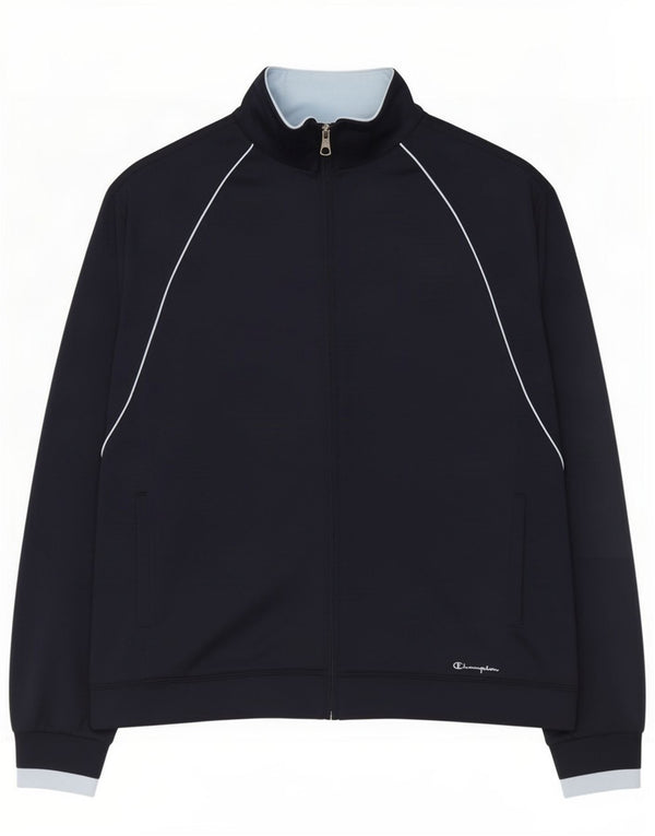 Champion Veste de survêtement pour homme 2XL Bleu marine Polyester