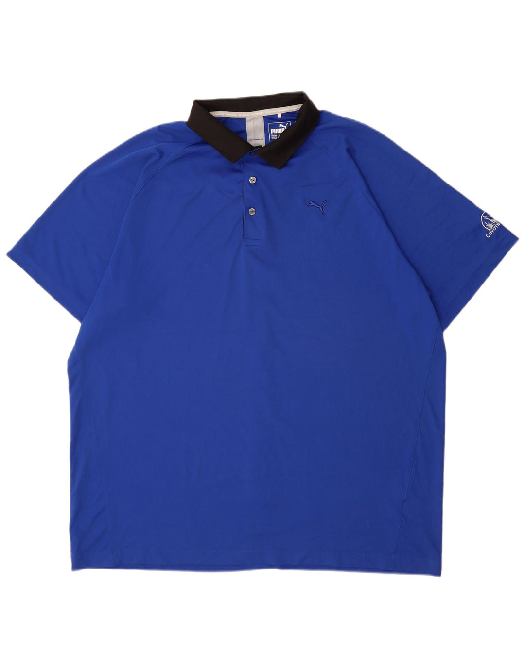 PUMA Polo Homme 3XL Bleu Polyester