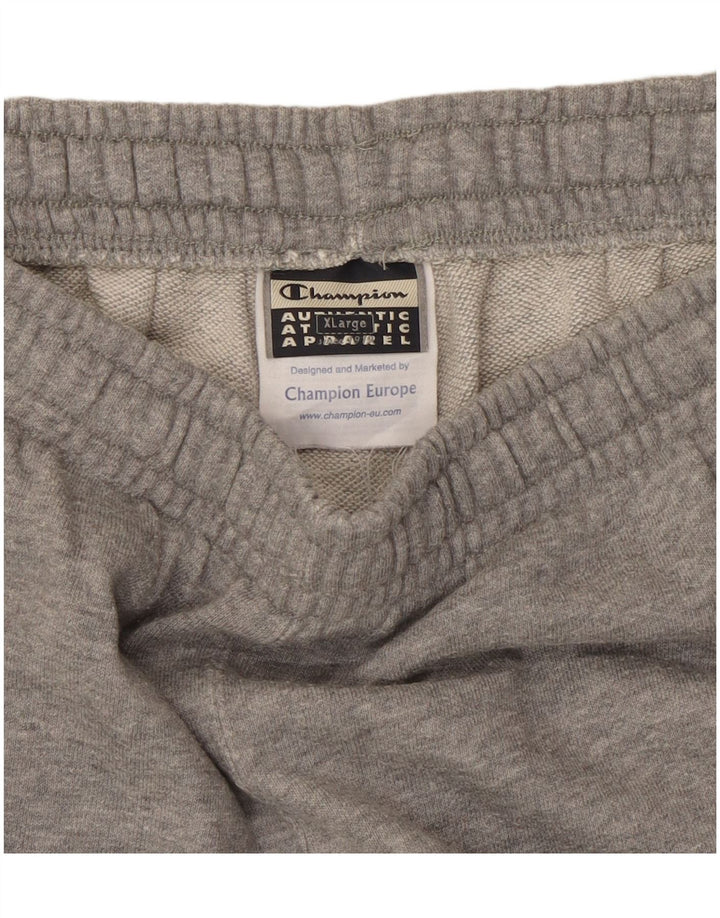 Champion Pantalon De Survêtement Homme XL Gris Moucheté Coton