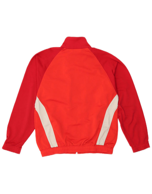 PUMA Veste de survêtement pour garçon 9-10 ans Rouge Colorblock Polyester