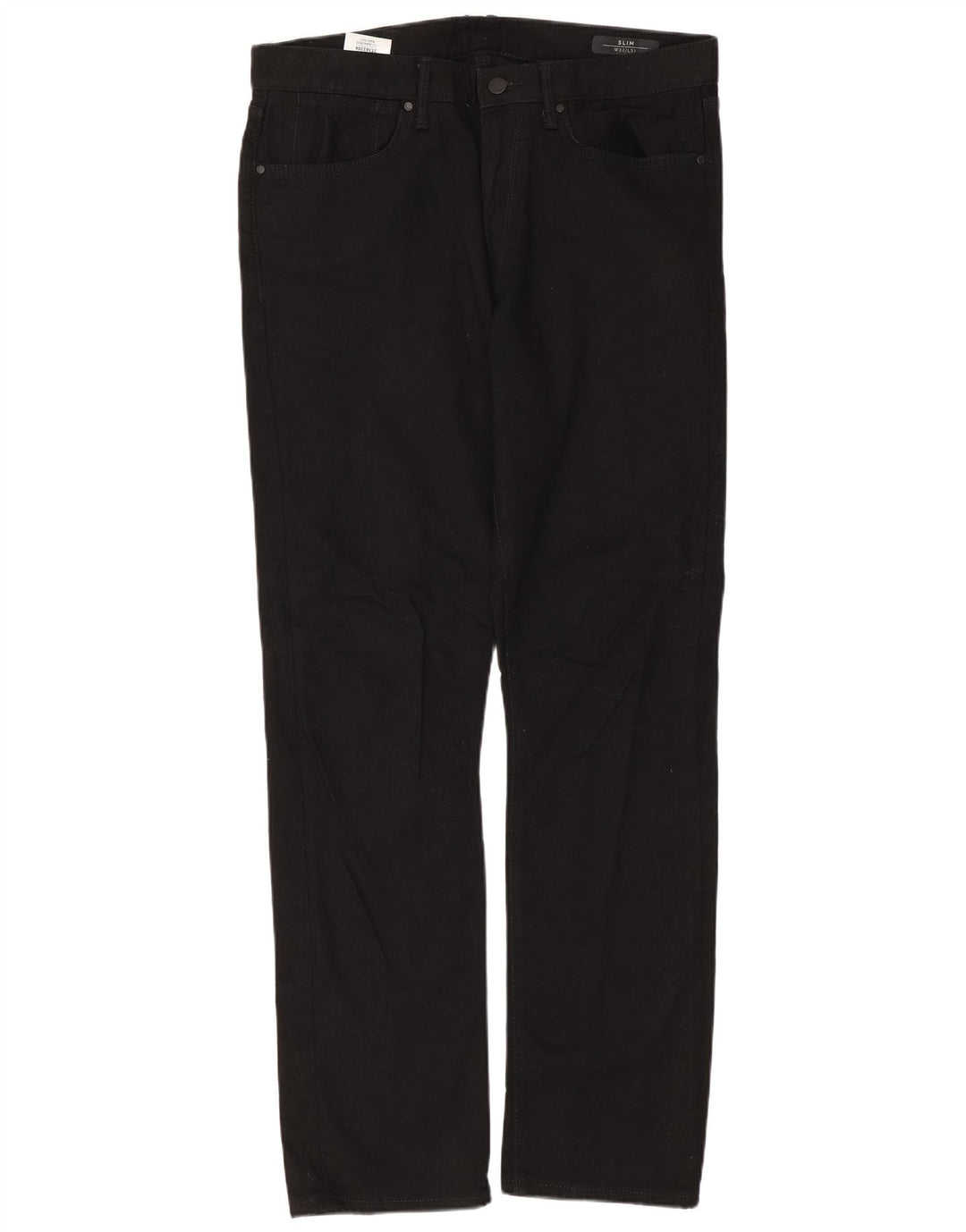 MARKS & SPENCER Jean Slim Homme W32 L31 Coton Noir