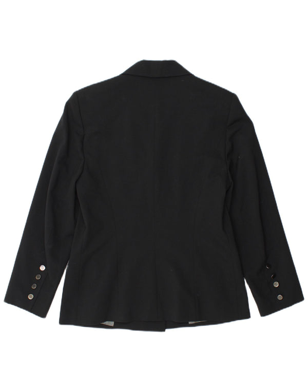 Cacharel Veste Blazer Croisée Femme IT 38 XS Noir Polyester