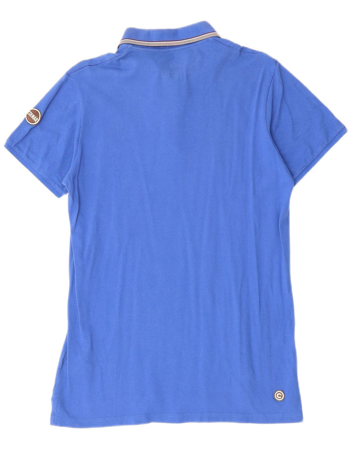 COLMAR Polo Homme Bleu Moyen Coton