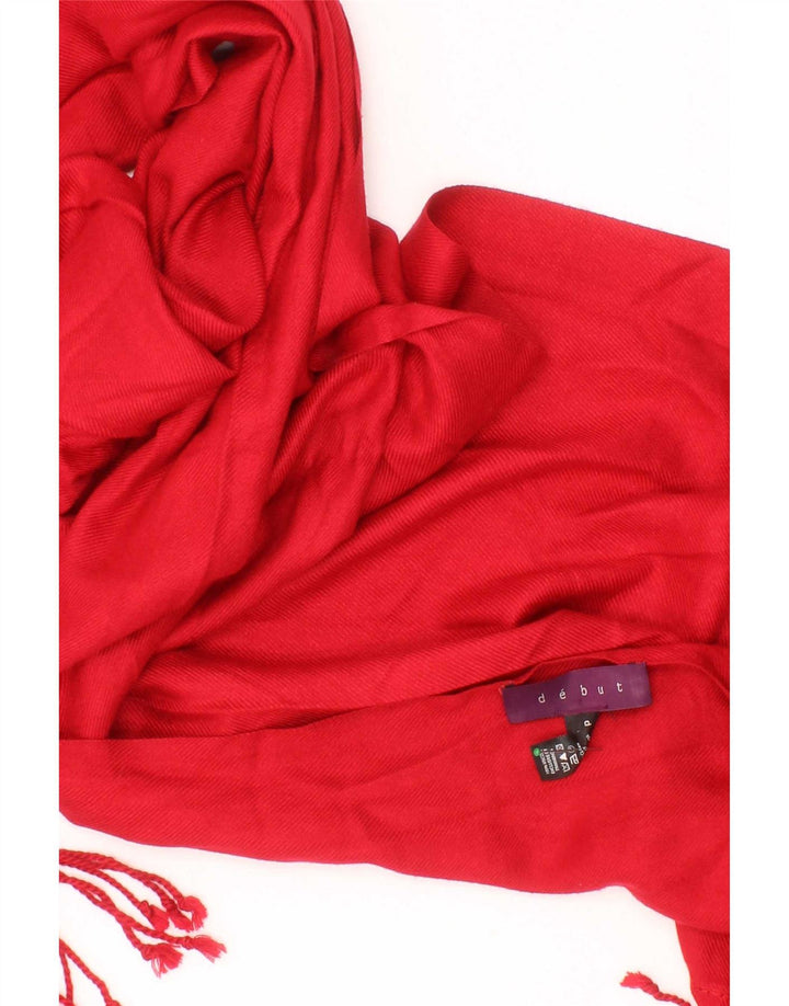 Debut Écharpe Rectangulaire Femme Taille Unique Rouge Viscose