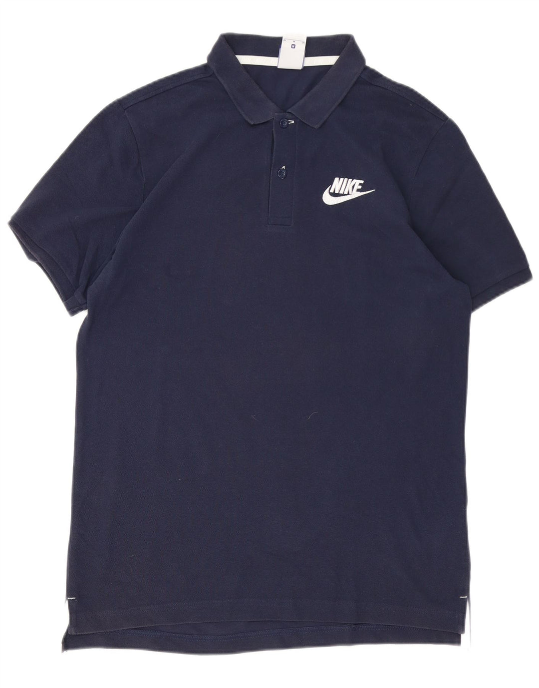 Polo Nike Homme Bleu Marine Moyen Coton