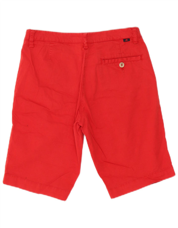 Kappa Short Chino Femme EU 38 Medium W28 Rouge Coton