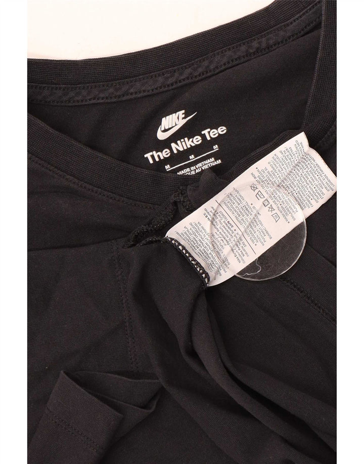 Nike T-Shirt Homme Noir Moyen Coton