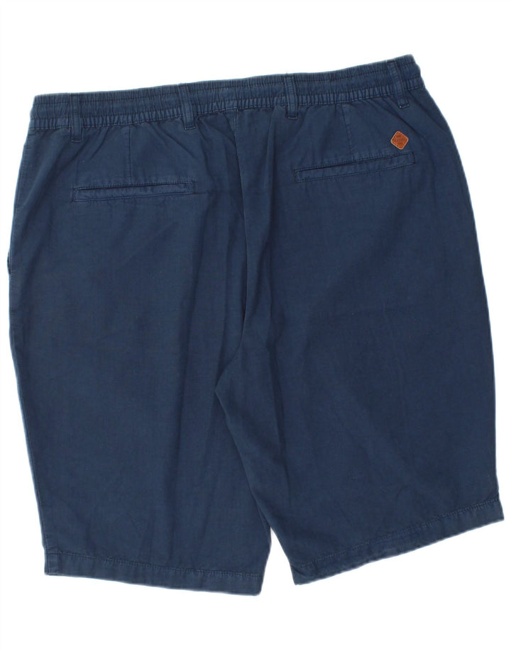 Carrera Short Chino Regular Homme XL W38 Bleu Marine Coton