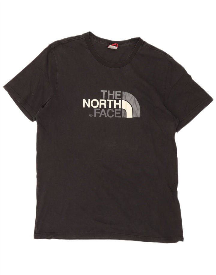 THE NORTH FACE T-shirt graphique pour hommes, grand, en coton noir