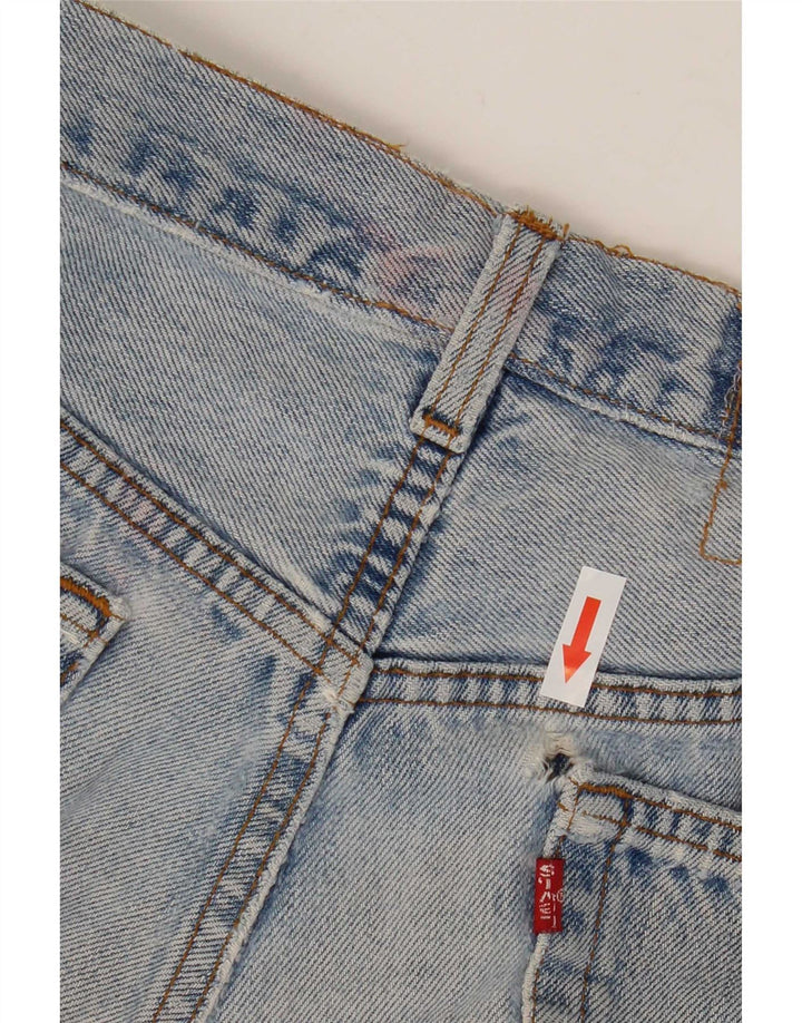 Levi's Short En Jean Femme W28 Bleu Moyen