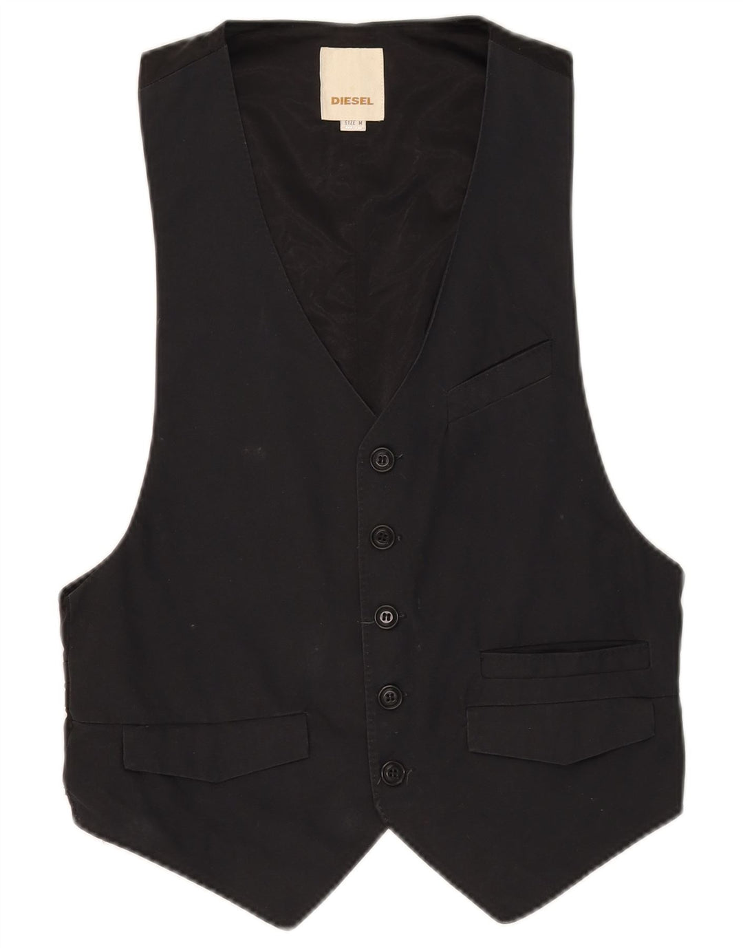 Gilet Diesel Femme UK 12 Moyen Noir