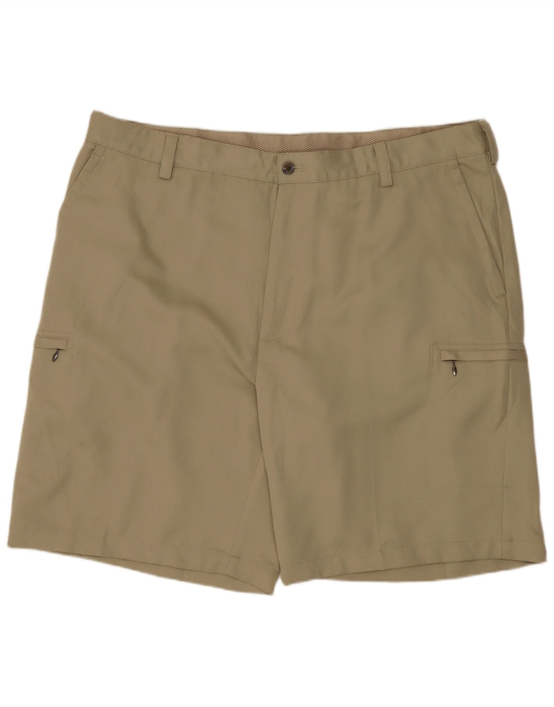 IZOD Short Cargo Homme W40 XL Beige Polyester