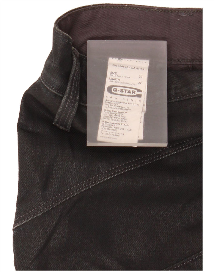 G-Star Pantalon Cargo Slim Homme W33 L32 Coton Noir
