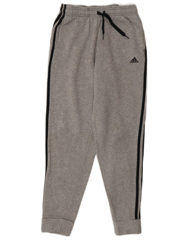 Adidas Pantalon de Survêtement Garçon Joggers 13-14 ans Gris Coton