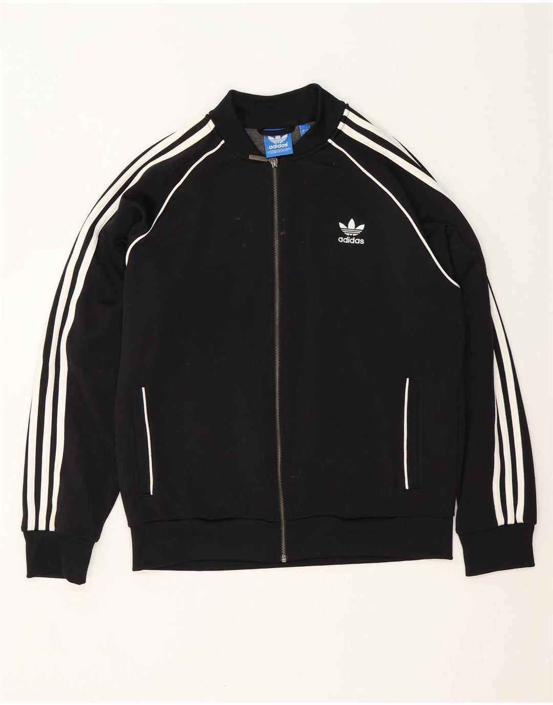 Adidas Veste de survêtement pour homme XL Noir Polyester