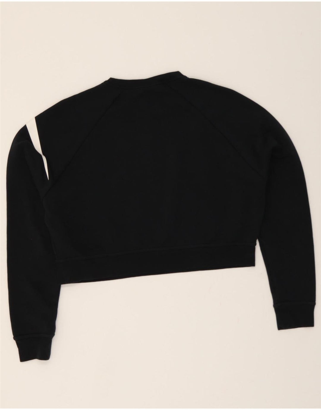 NIKE Womens Dri Fit Oversized Graphic Sweatshirt Jumper UK 10 Small Black Vintage Nike and Second-Hand Nike from Messina Hembry 