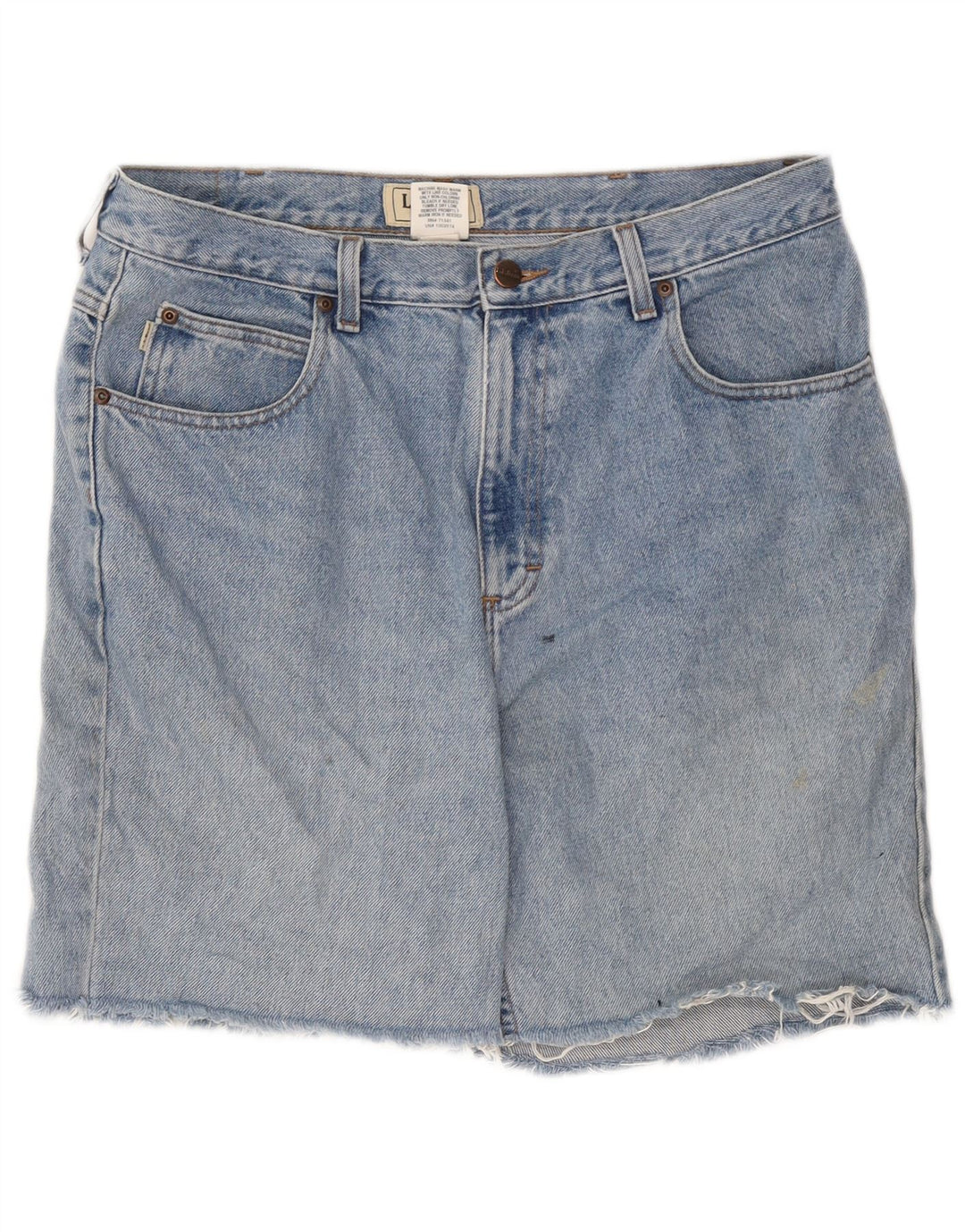 L.L.BEAN Short en Jean Homme W34 Grand Bleu Coton