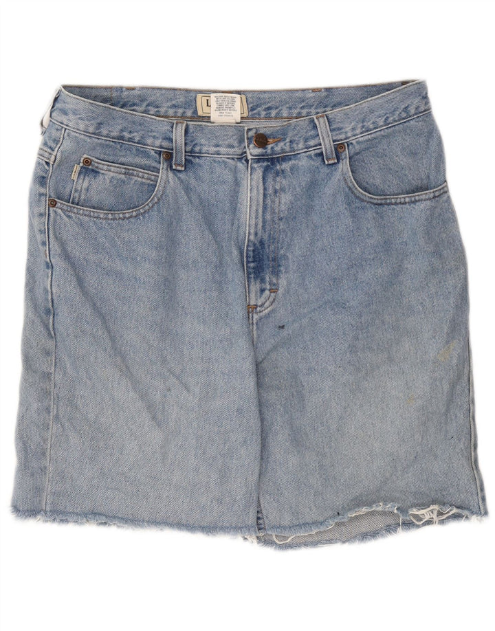 L.L.BEAN Short en Jean Homme W34 Grand Bleu Coton