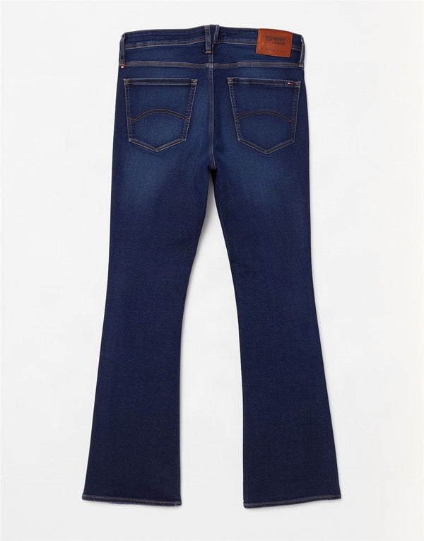 Tommy Hilfiger Jean Bootcut Homme W34 L32 Bleu Coton