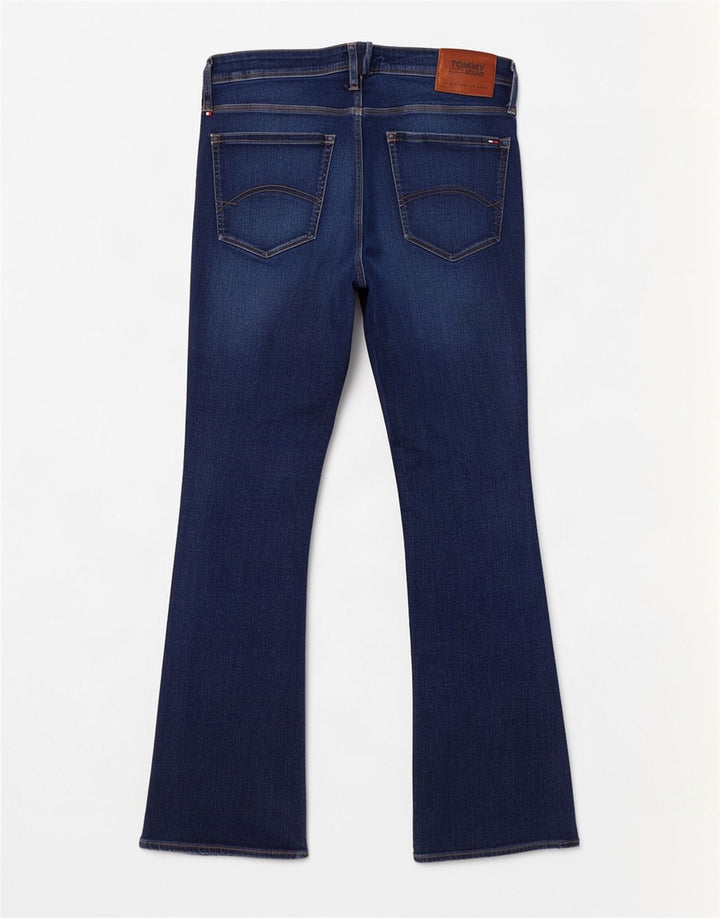 Tommy Hilfiger Jean Bootcut Homme W34 L32 Bleu Coton