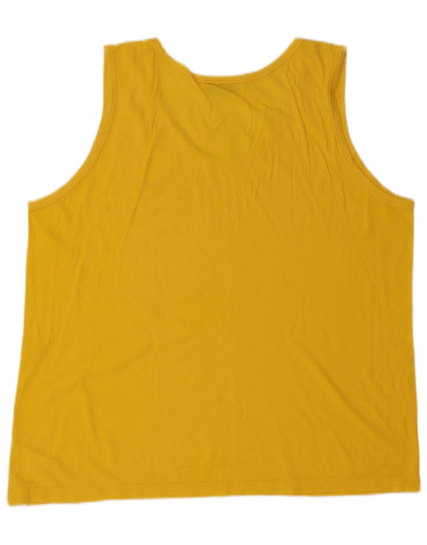 Fila Débardeur Homme Large Jaune Coton