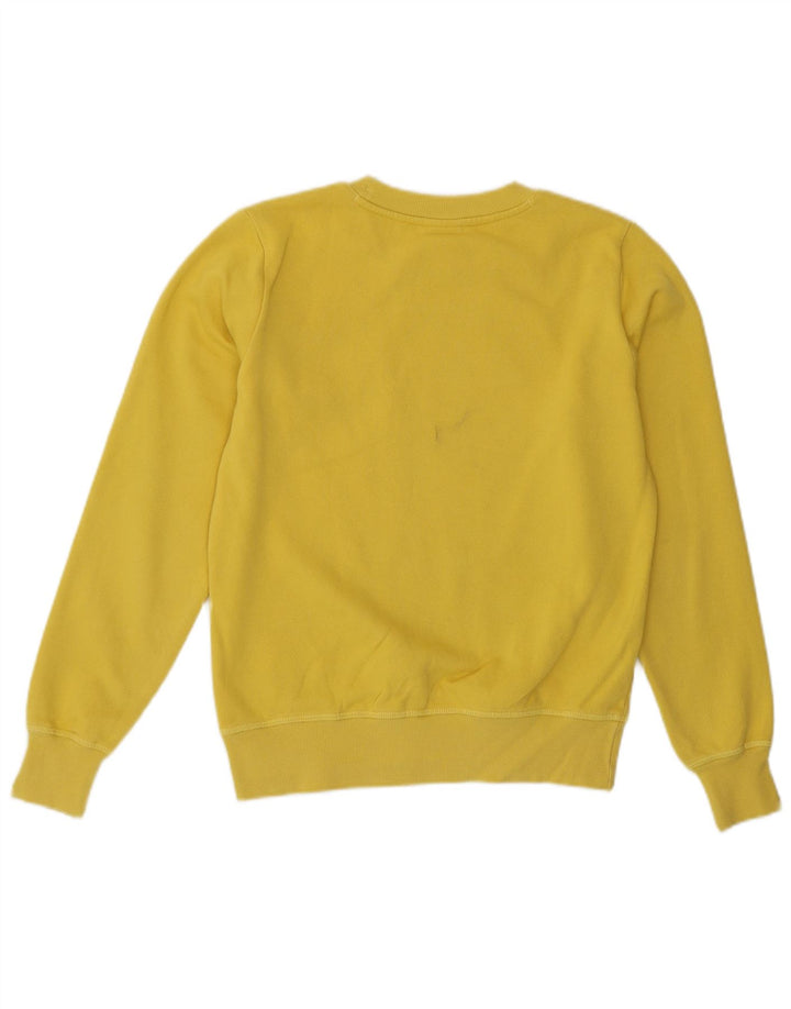 Champion Sweat-shirt graphique pour femme UK 8 Small Jaune
