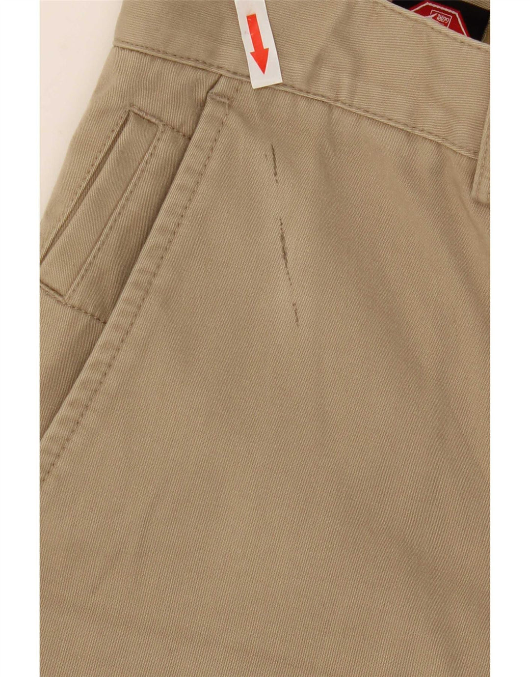 Avirex Pantalon Chino Droit Homme W33 L29 Beige Polyester