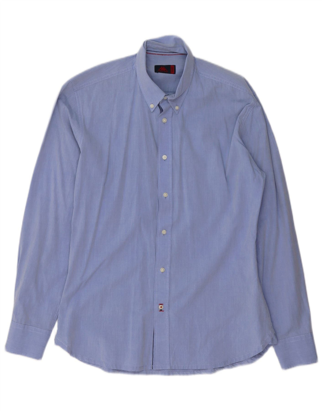 KAPPA Chemise Homme Bleu Moyen Coton