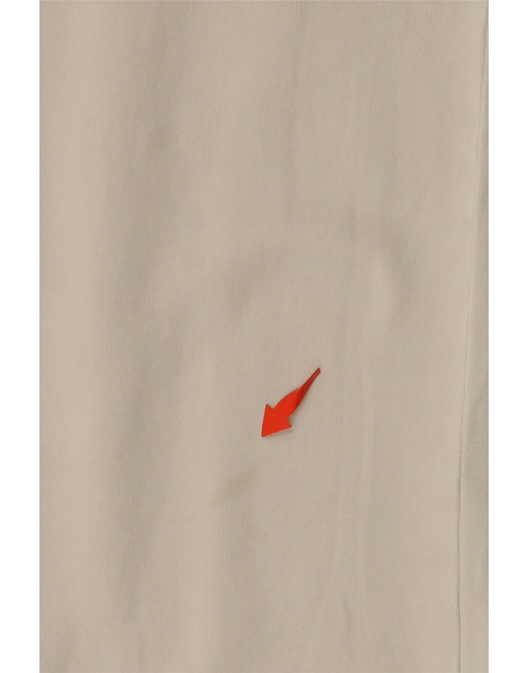 TRUSSARDI Pantalon De Survêtement UK 14 Medium Off White Coton Femme