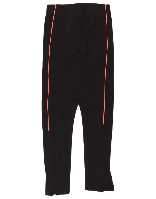 Adidas Leggings Femme UK 8/10 Petit Noir Coton Sports
