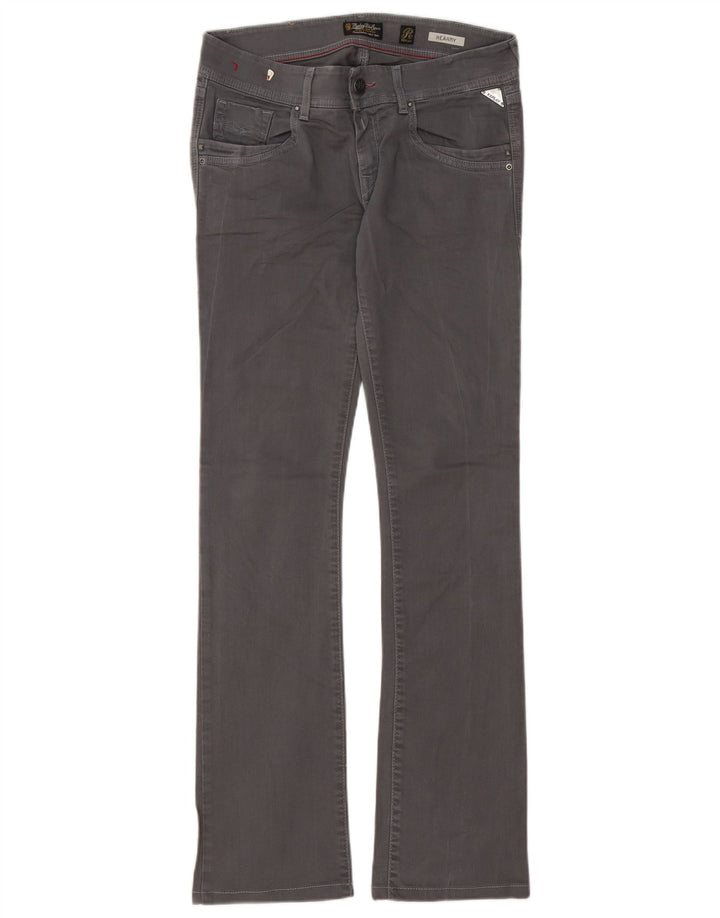 REPLAY Jean Bootcut Femme Rearmy W28 L32 Gris Coton