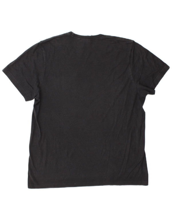 Adidas T-shirt graphique pour hommes, grand, gris, coton