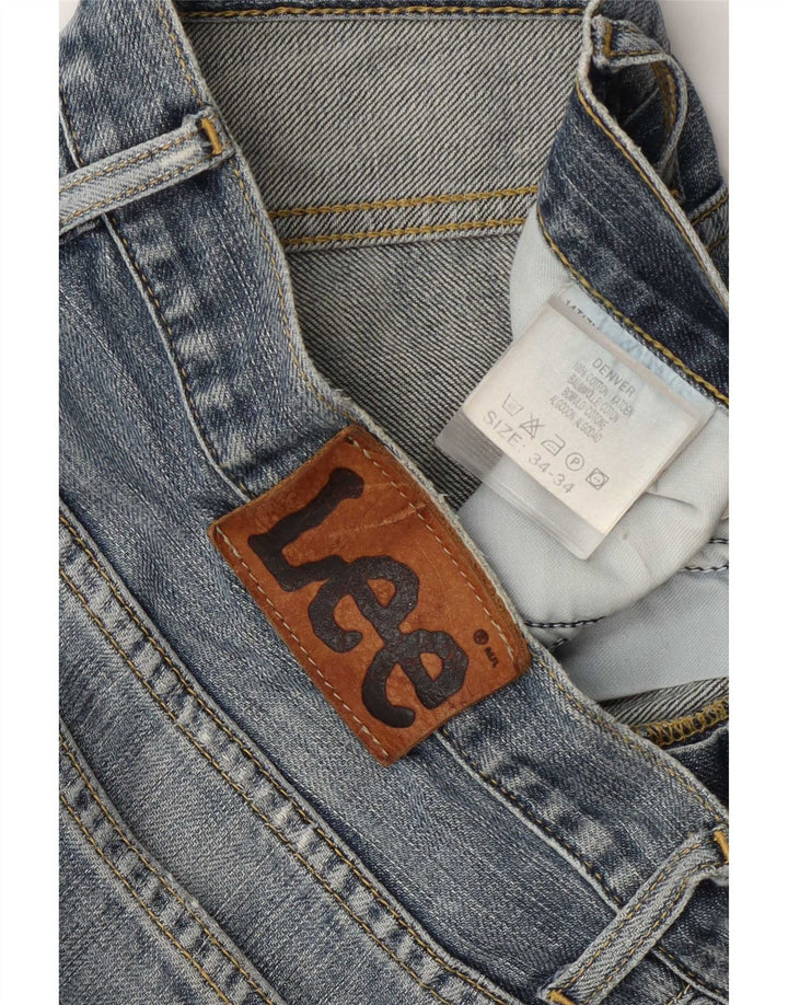 Lee Jean Bootcut Denver Homme W34 L29 Bleu Coton