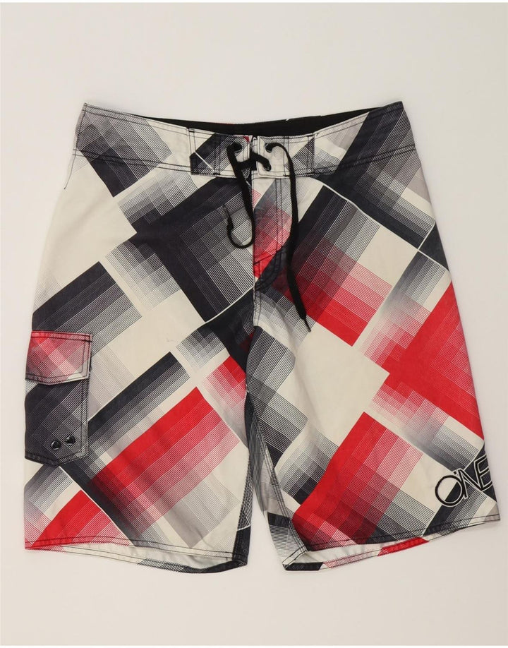 O'NEILL Short de Bain Homme Moyen Multicolore Géométrique Polyester