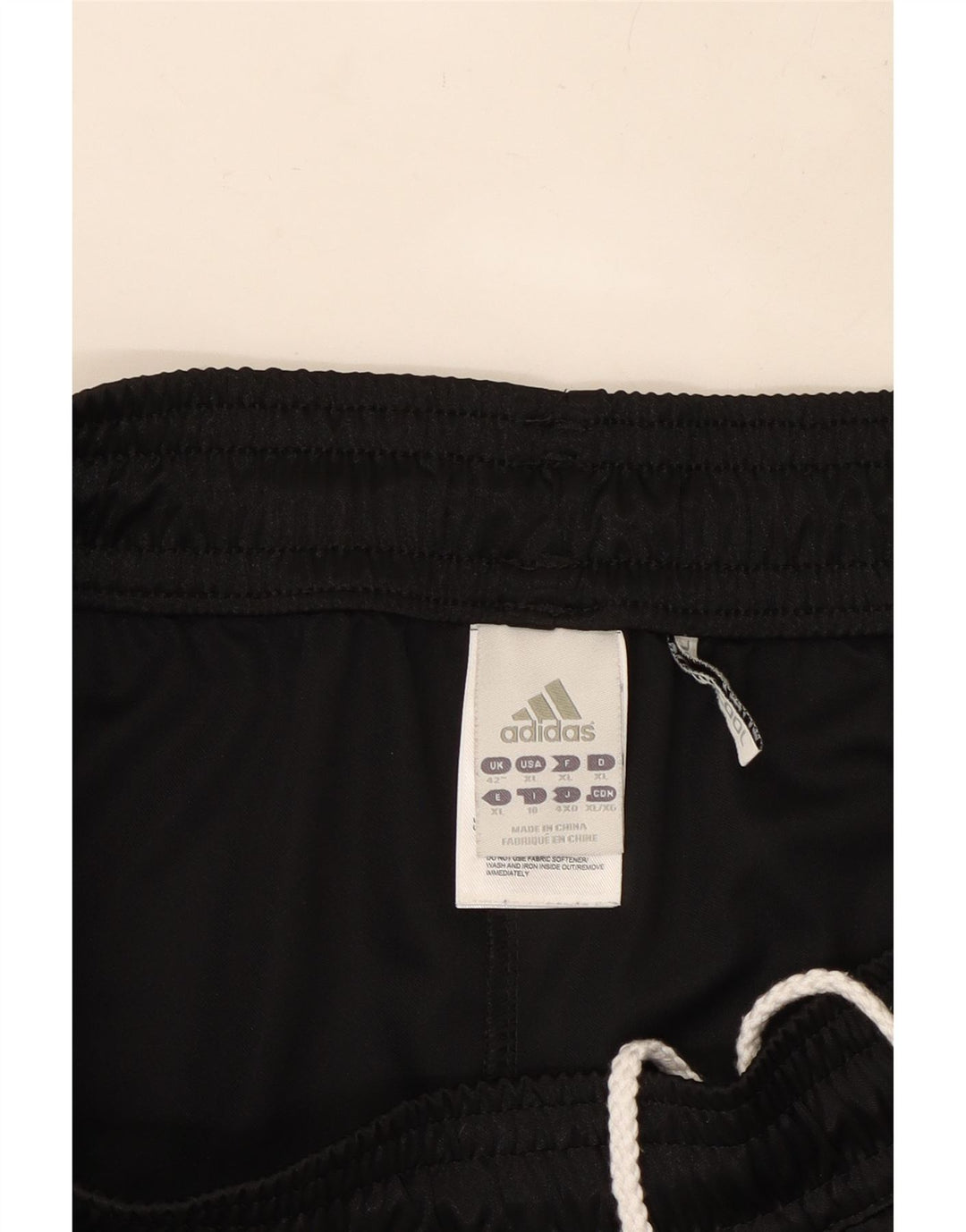 ADIDAS Short de sport Deutscher Fussball Bund pour homme UK 42 Large Noir