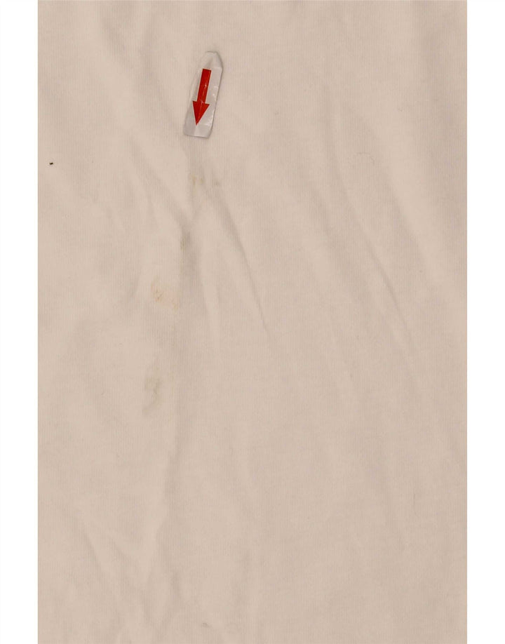 Nike T-shirt graphique pour homme en coton blanc moyen