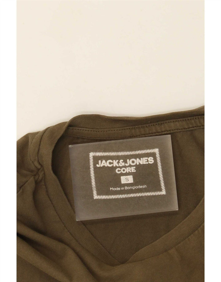 Jack & Jones T-Shirt Graphique Homme Petit Kaki
