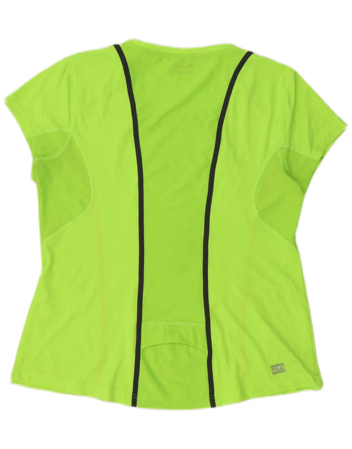 Fila T-shirt pour femme UK 16 Large Vert