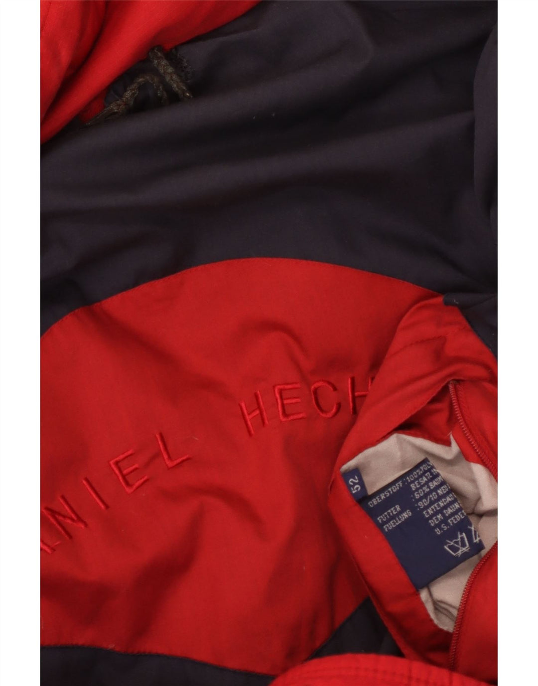 Daniel Hechter Veste matelassée IT 52 XL Rouge Colourblock Polyamide