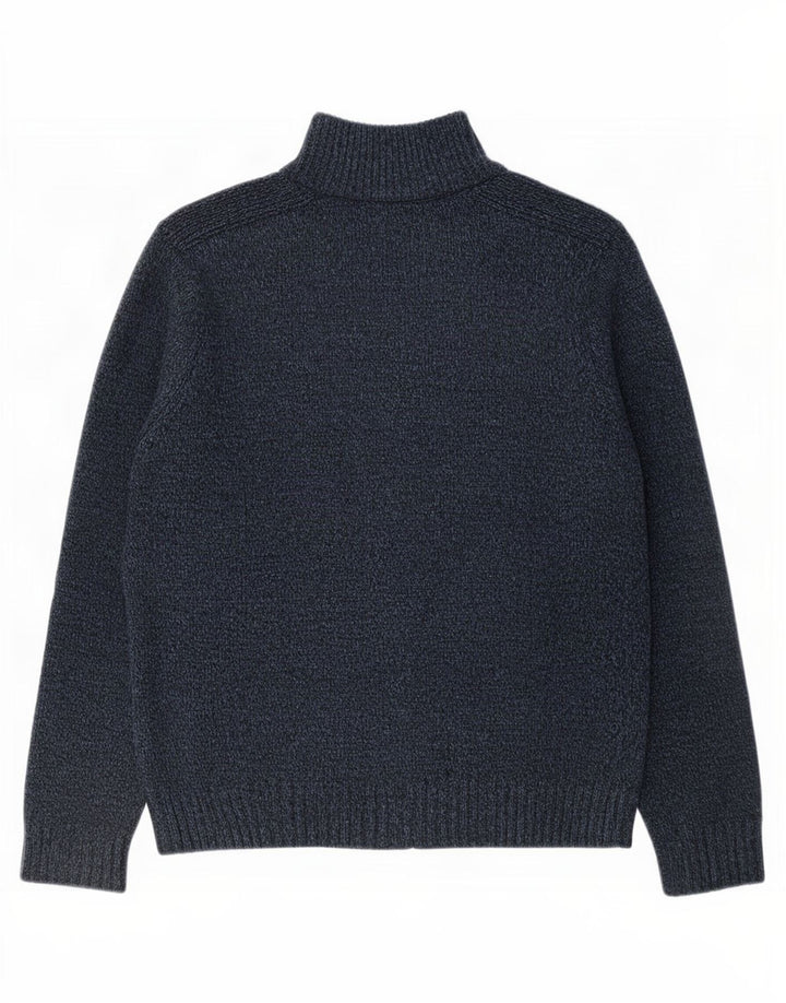 Marks & Spencer Pull cardigan entièrement zippé pour homme en acrylique moucheté gris grand
