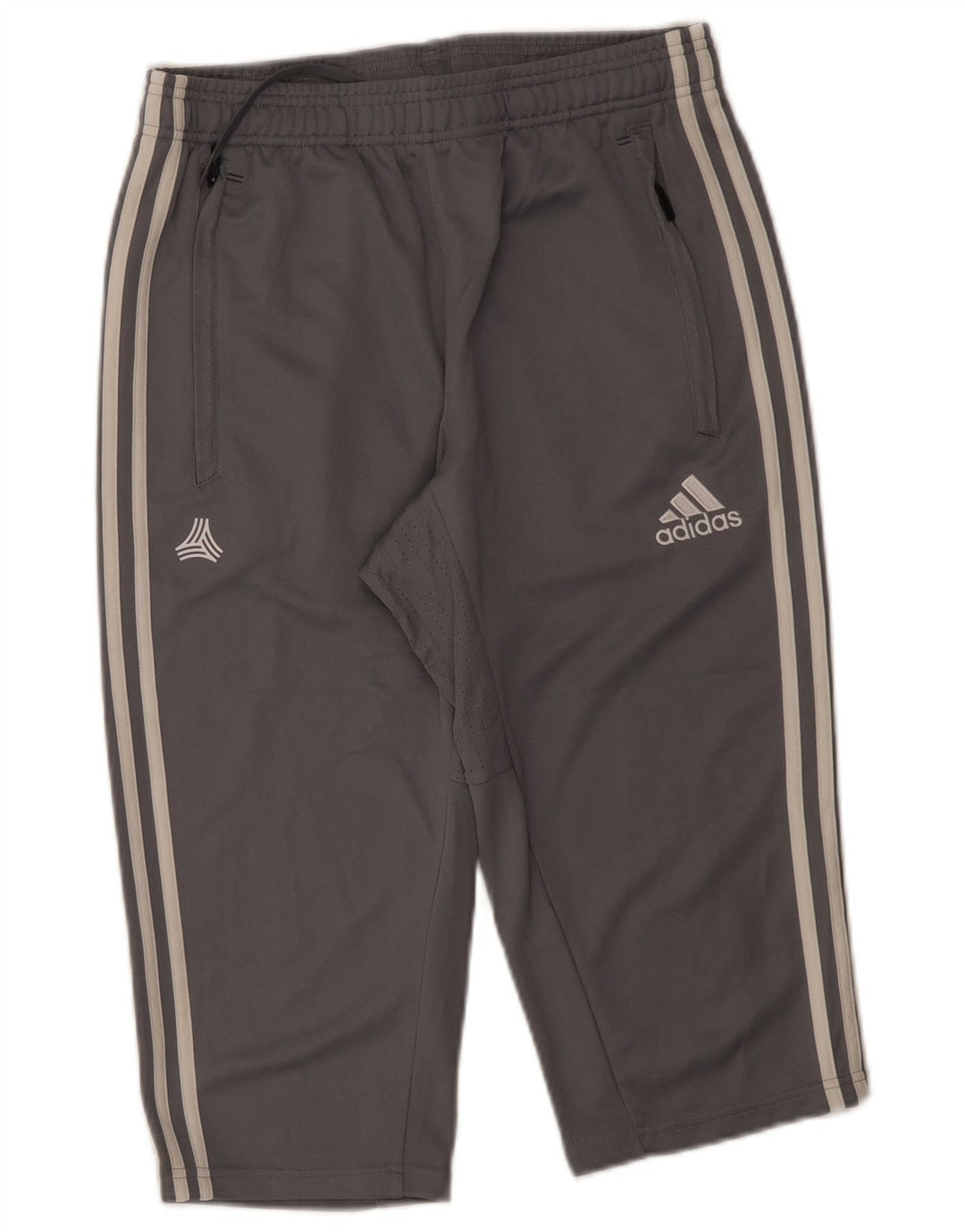 Adidas Short de Sport Climacool Homme Gris Moyen Polyester