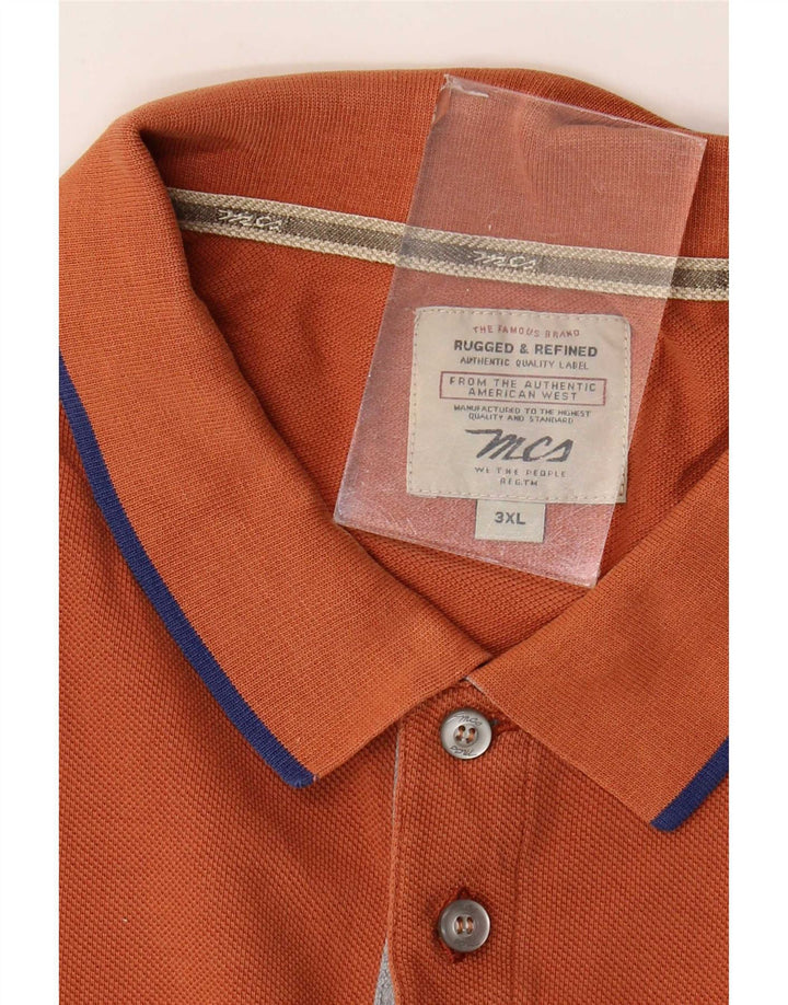 Marlboro Classics Polo Homme 3XL Marron Rayé