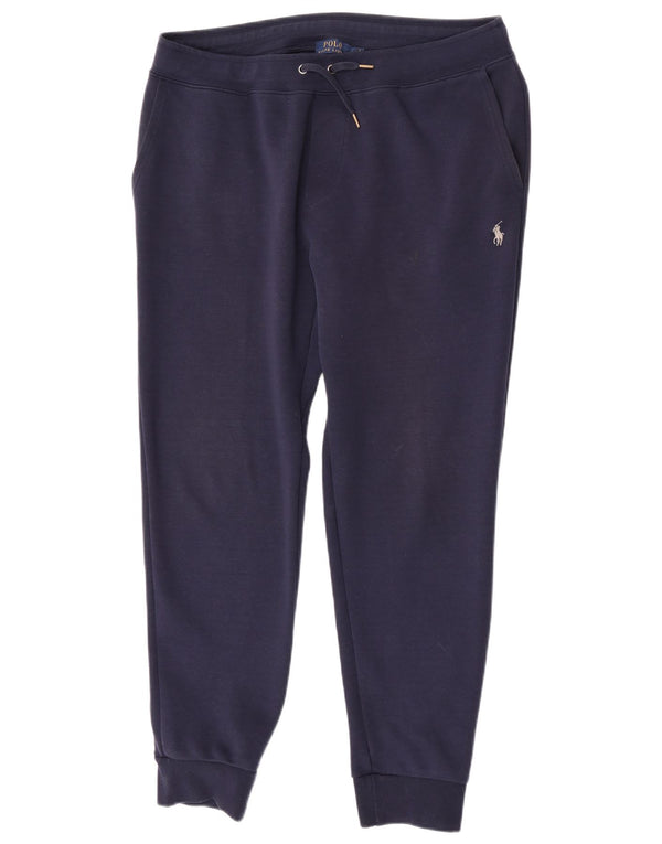 Polo Ralph Lauren Pantalon de survêtement pour femme Joggers UK 14 Large Bleu marine