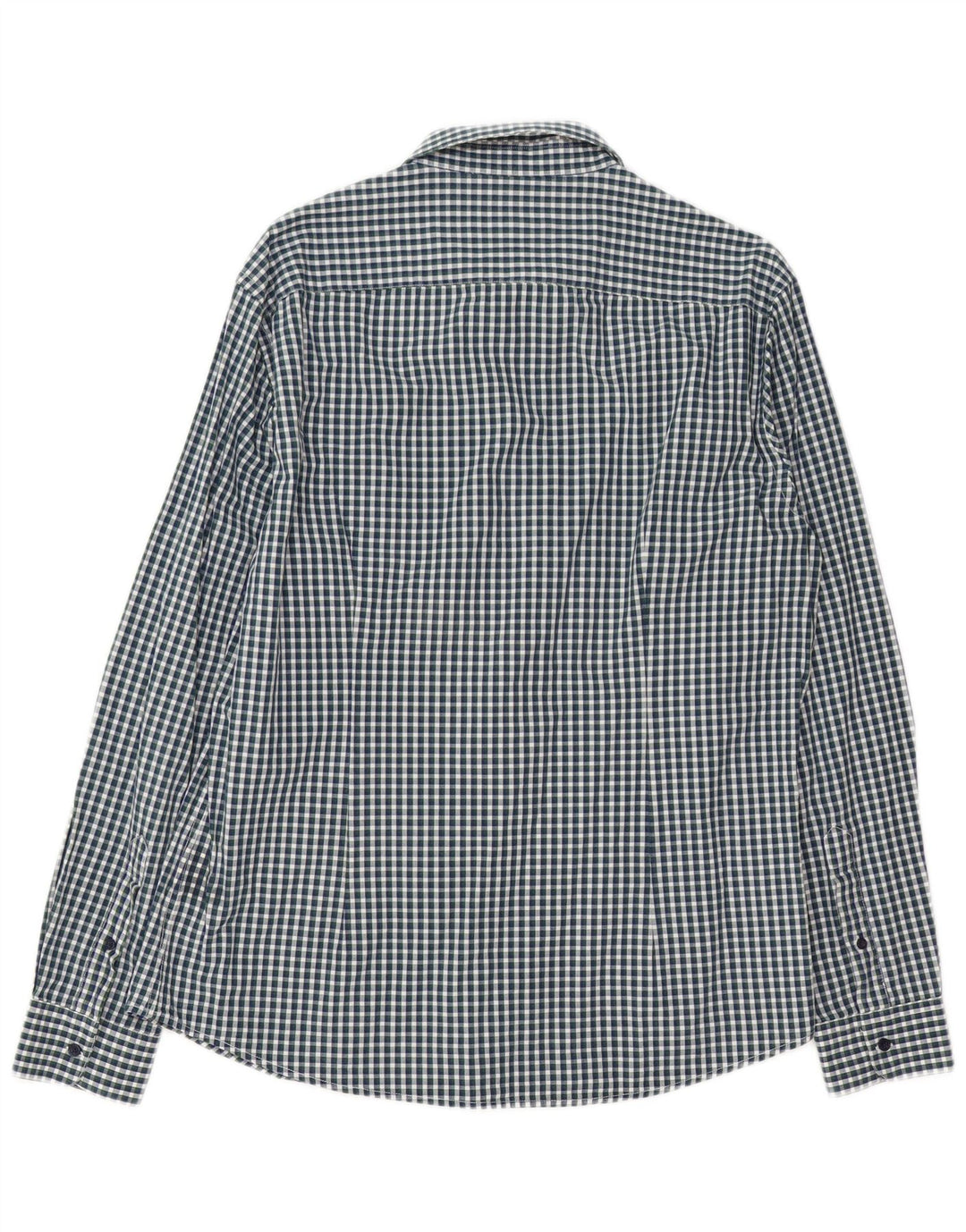 Trussardi Jeans Chemise Homme Taille 42 Grand Vichy Multicolore