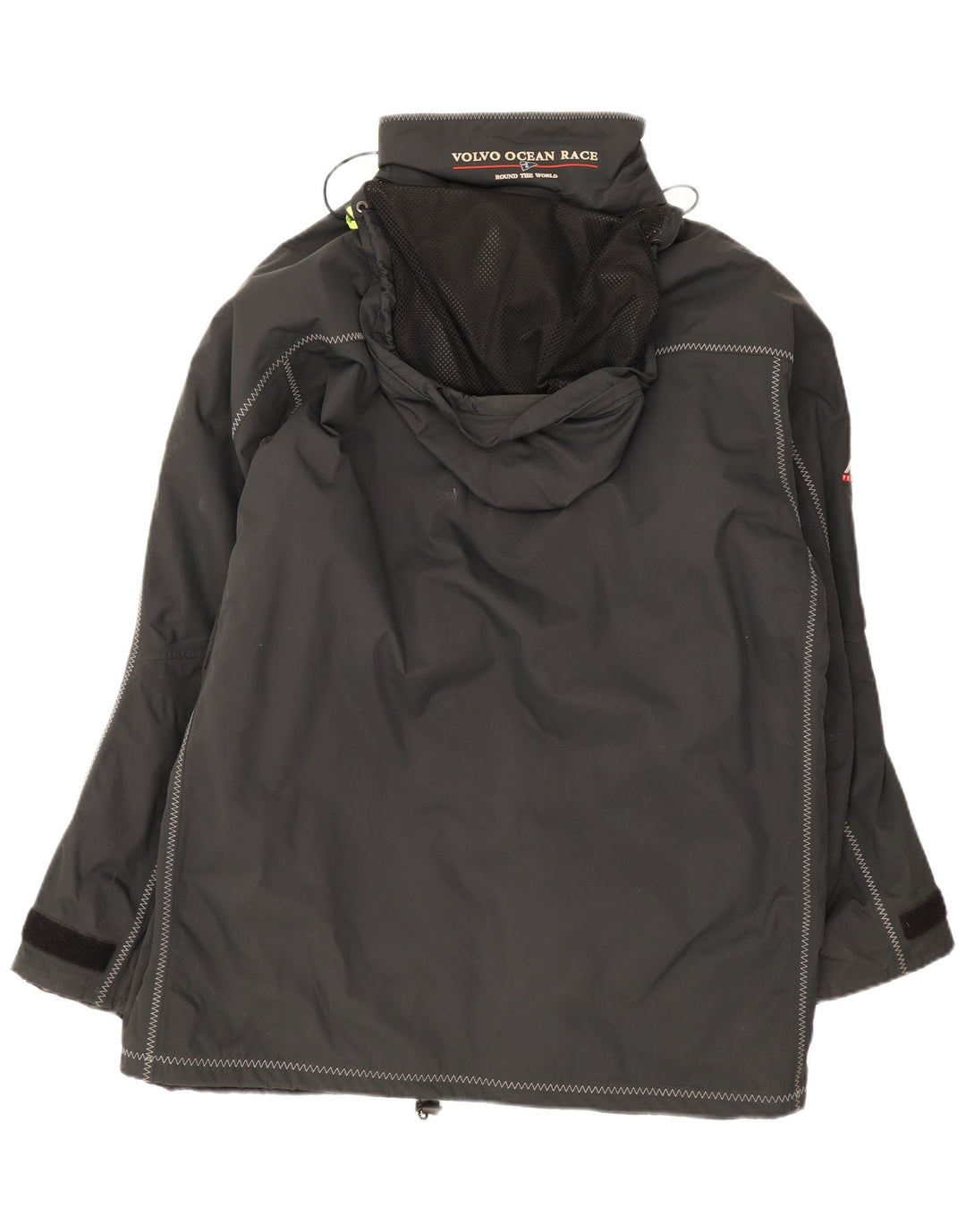 Musto Veste coupe-vent à capuche pour homme UK 40 Large Noir Nylon